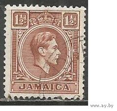 Ямайка. Король Георг VI. 1938г. Mi#122.