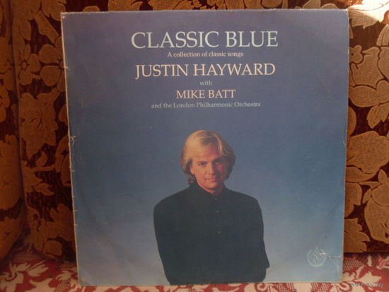 Виниловая пластинка JUSTIN HAYWARD with MIKE BATT. Classic blue.