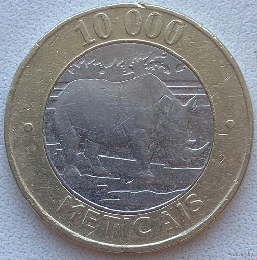 Мозамбик 10000 метикал 2003 г.