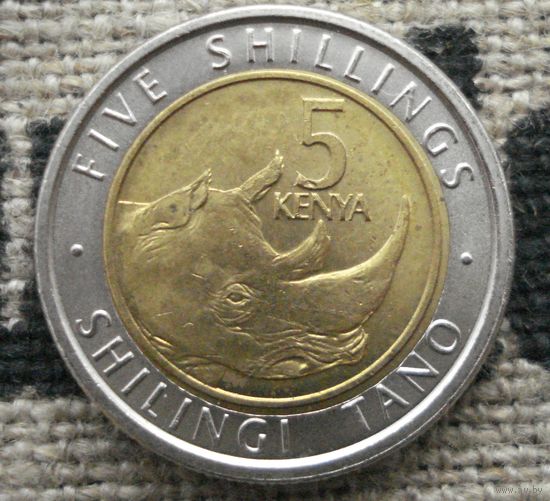 5 шиллингов 2018 Кения