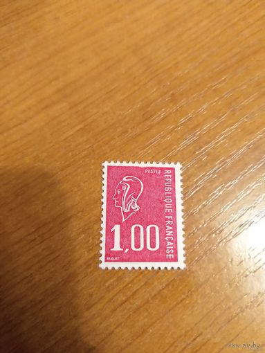 1967 Франция Марианна искусство чистая клей MNH** (5-9)