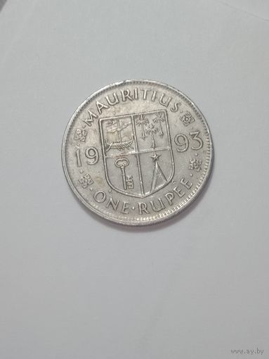 Маврикий 1 рупия 1993 года .