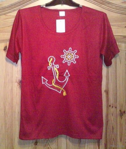 КОСТЮМ (МАЙКА/ФУТБОЛКА+БРИДЖИ/ШОРТЫ)/ПИЖАМА р-р XL (48-52)