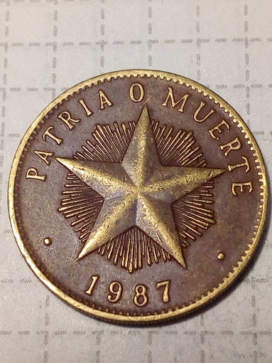 1 пессо Куба 1987 год