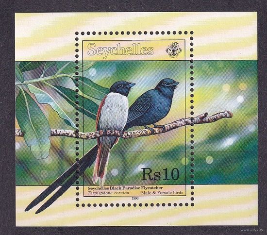 1996 Сейшельские острова 802/B38 Птицы 8,50 евро