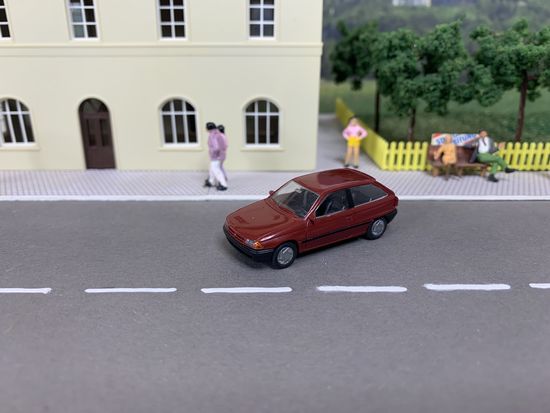 Opel Astra. Масштаб НО 1:87