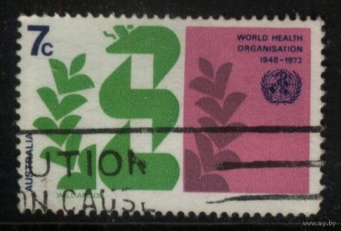 Австралия - 1973 [Mi. 517] Гашеная (AU13)