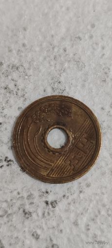 Япония 5 йена