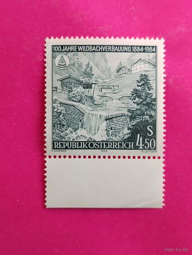 Австрия. Архитектура. ( 1 марка ) 1984 года. 3-12.