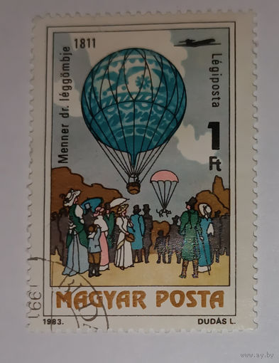 Венгрия, 1983.Воздушные шары
