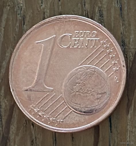 1 Евроцент Финляндия 2004г.