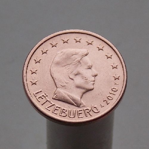 Люксембург 5 евроцентов 2010