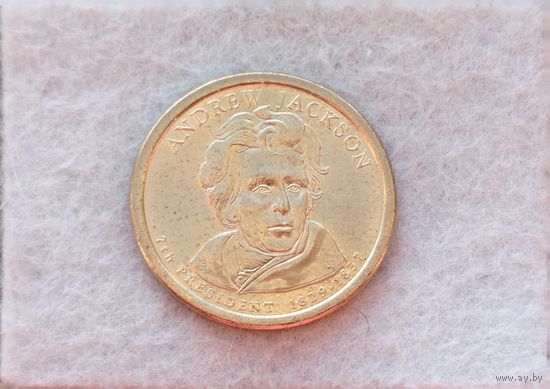 Werty71 США 1 доллар 2008 D Президент 7 Эндрю Джексон