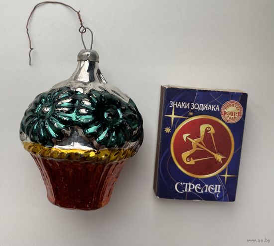 Елочная игрушка. Корзинка.