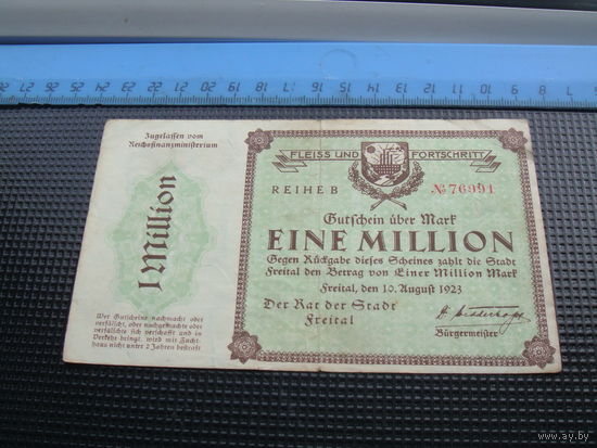 Германия 1000000 1 миллион  марок 1923
